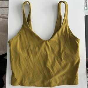 Mustard Yellow Lululemon Align Tank Size 4